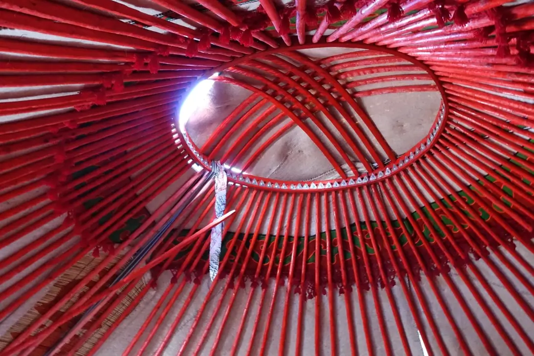 Yurt in the Jergalan Village 