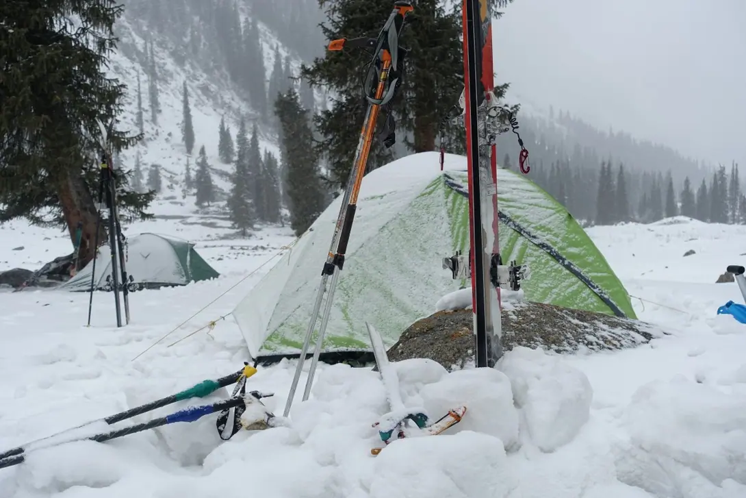 Ski Touring in the Karakol Gorge, Kyrgyzstan