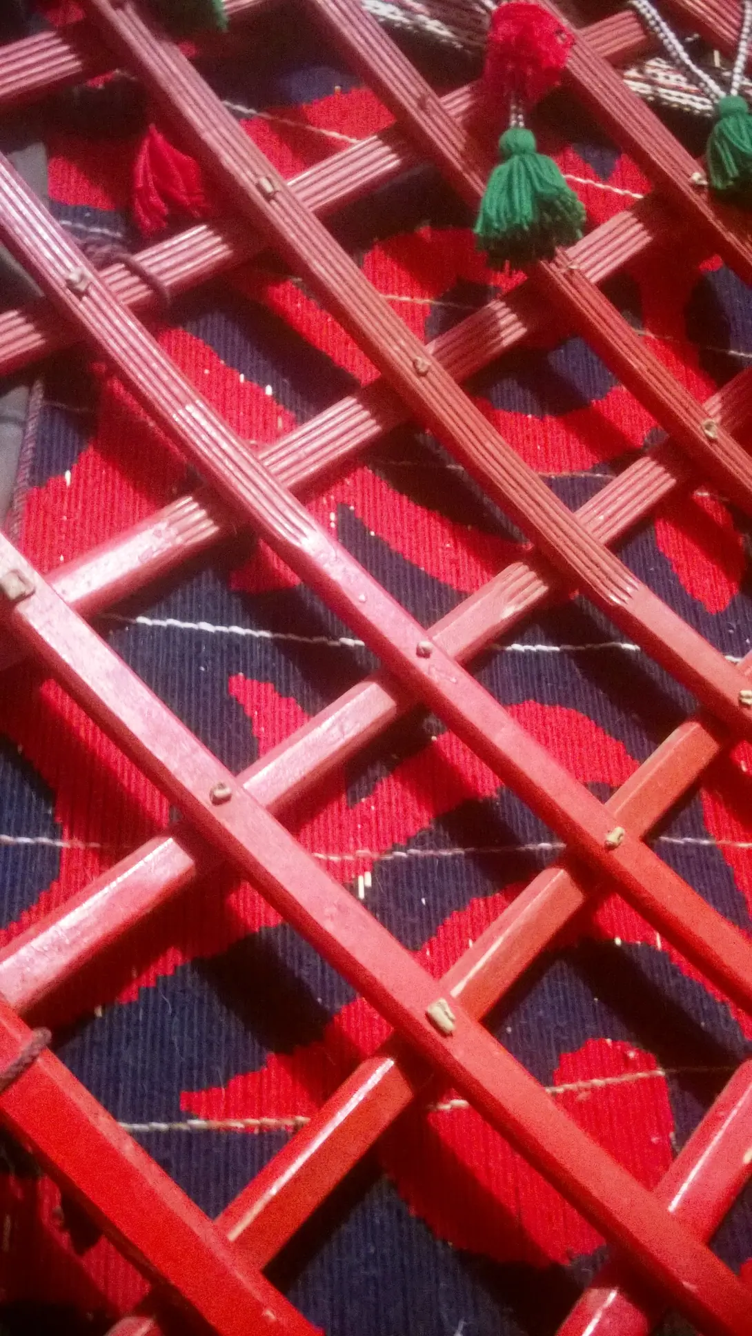 Yurt wall